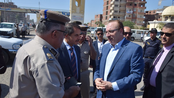 محافظ بني سويف يتفقد