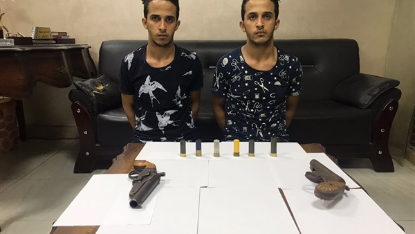المتهمين بالمضبوطات