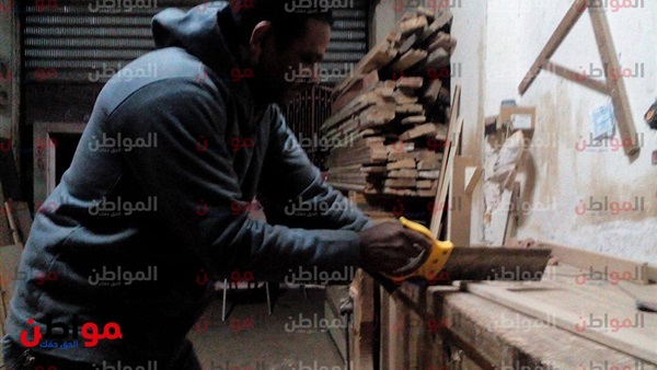 عم أحمد طه نجار بمنطقة