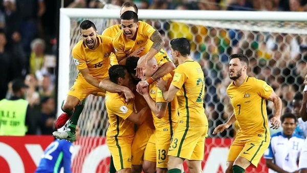 لاعبي منتخب استراليا