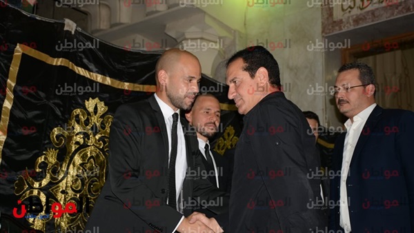 محمد ثروت في عزاء