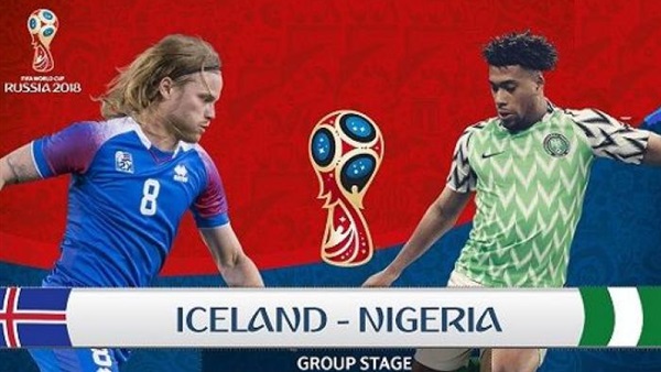 منتخب نيجيريا وايسلندا