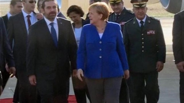 الحريري وميركل