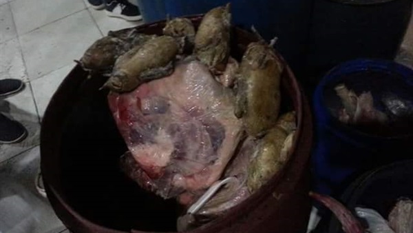 لحوم ومواد غذائية