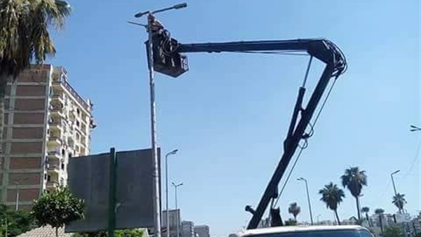 تركيب كشافات-المنصورة