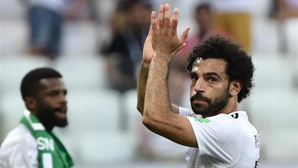 محمد صلاح أمام السعودية