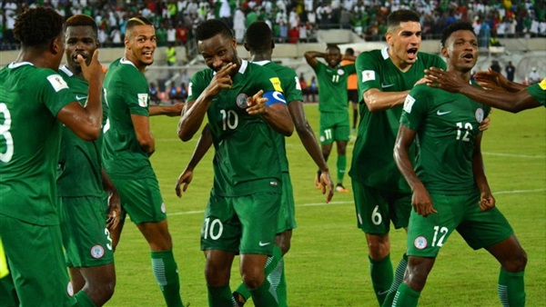 لاعبي منتخب نيجيريا