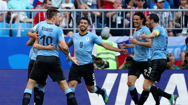لاعبو منتخب الأوروجواي