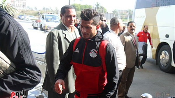 وصول المنتخب المصري