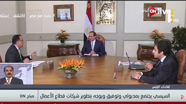 الرئيس السيسي خلال
