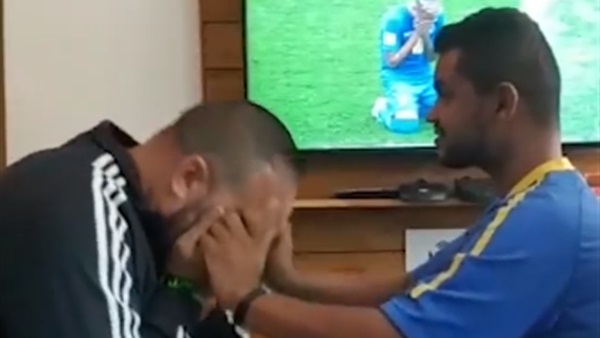 صورة للمشجع الأعمى