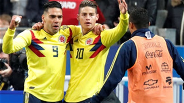 لاعبي منتخب كولومبيا