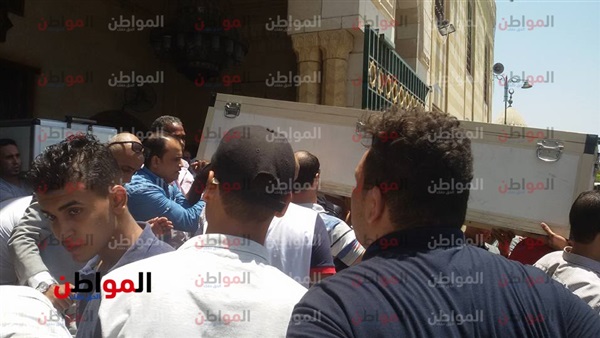 جنازة زوجة شقيق العندليب