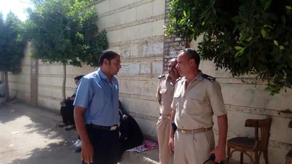 مسئولى حى غرب يتفقدون
