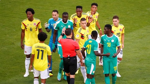 جانب من مباراة السنغال