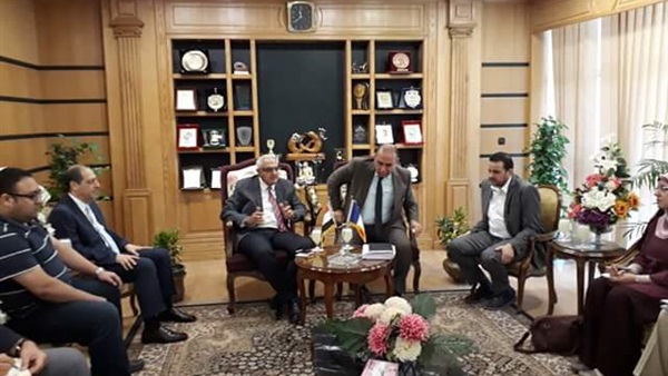 جامعة المنصورة تستقبل