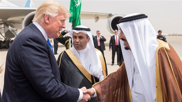 ترامب والملك سلمان