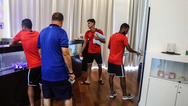 تدريبات ثلاثي الاهلى