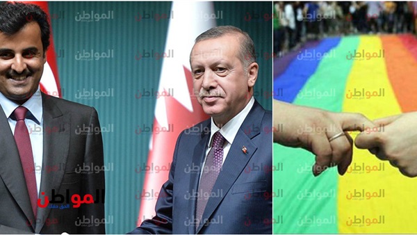 أردوغان وتميم وعلم