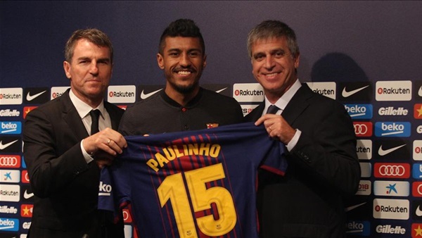 باولينهو لاعب برشلونة