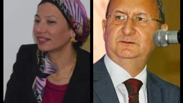 وزيرة البيئة ووزير