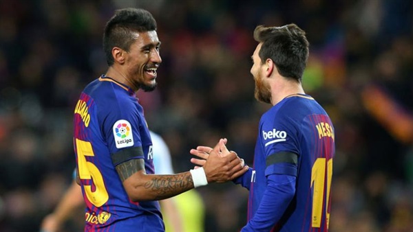 باولينيو لاعب برشلونة