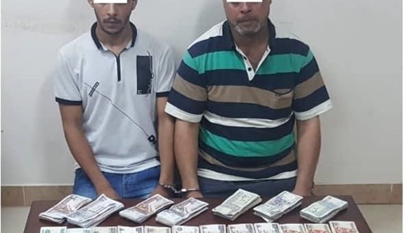 المتهمين بالمضبوطات