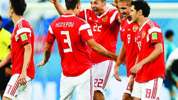 لاعبو روسيا