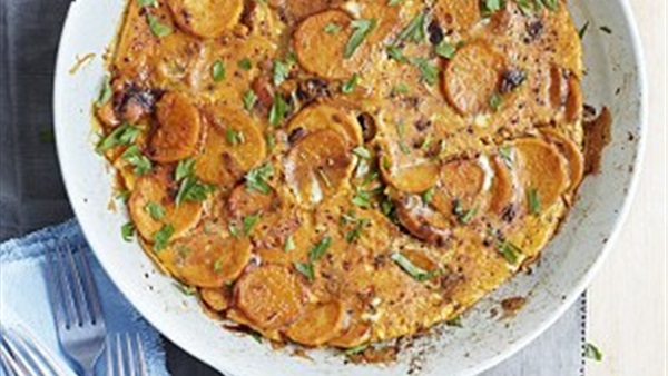 صينية البطاطا الحلوة