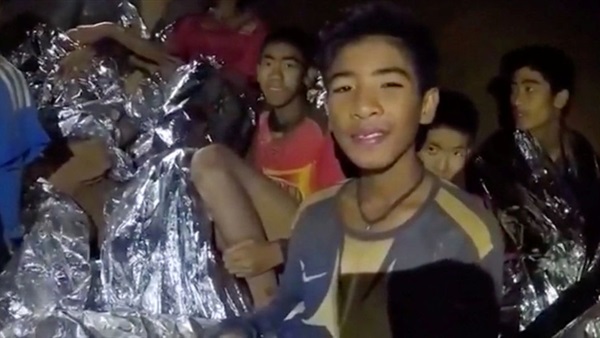 أطفال الكهف في تايلاند