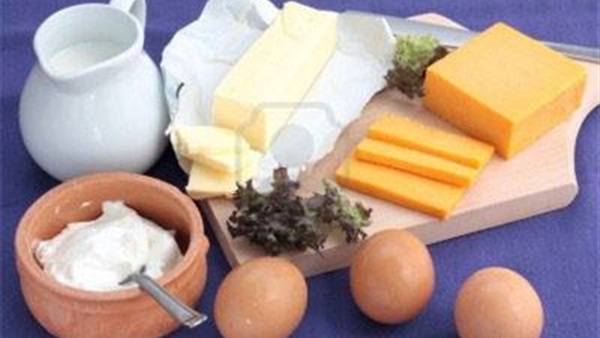 منتجات الألبان والبيض