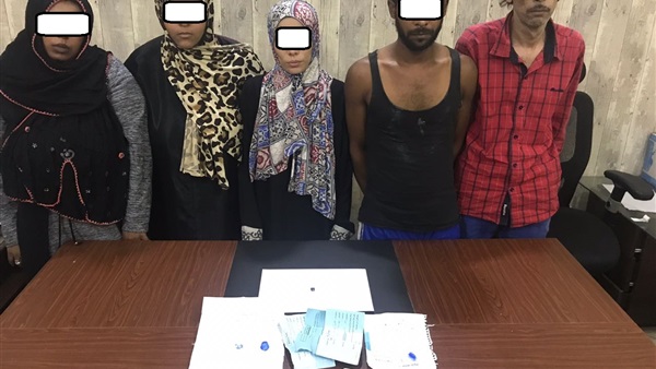 المتهمون فى القضية