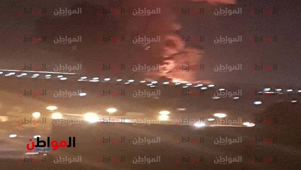 انفجار محيط مطار