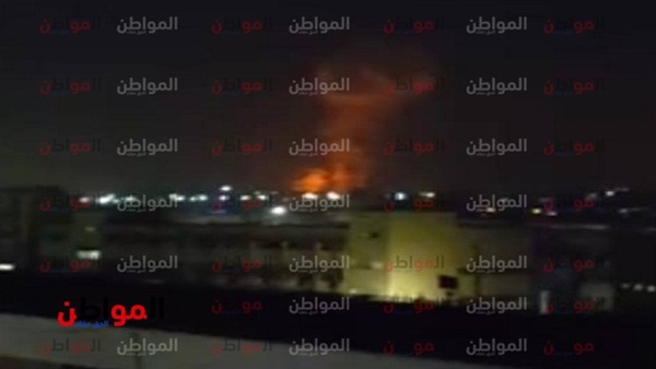 انفجار محيط مطار