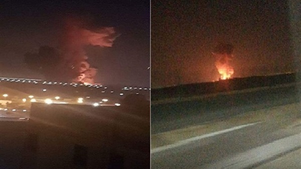انفجار مطار القاهرة