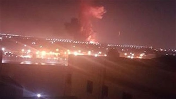 انفجار مصنع البتروكيماويات