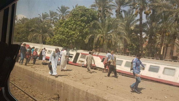 حادث إنقلاب قطار
