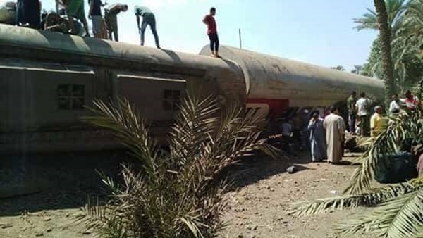 حادث إنقلاب قطار