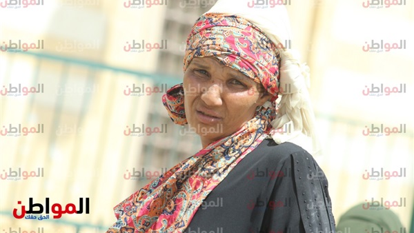 إمرأة في منطقة السيدة