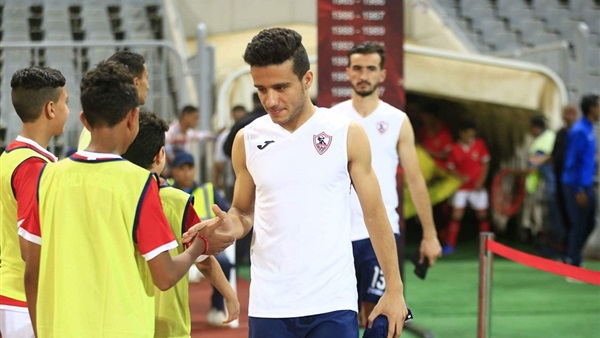 مصطفى فتحي لاعب الزمالك