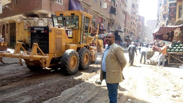 تهيئة الشوارع الرئيسية