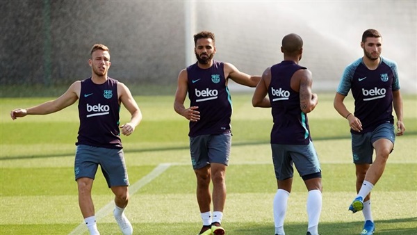 لاعبو برشلونة