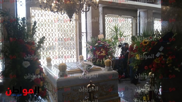 ضريح الراحل جمال