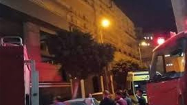 صورة من الحريق