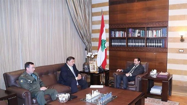 الحريري يستقبل المسؤولين