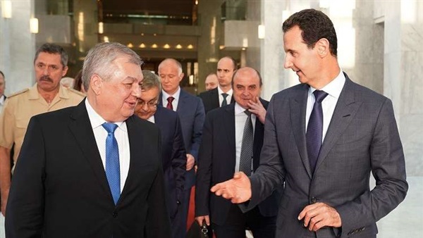 الرئيس السوري خلال