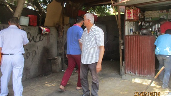 إزالة اشغالات حى