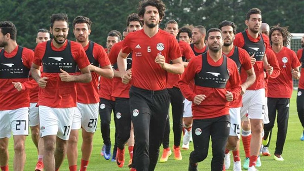 لاعبو منتخب مصر