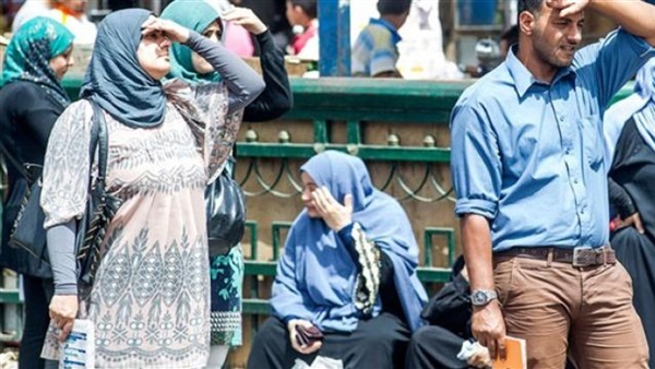 المعاناة بسبب الحر