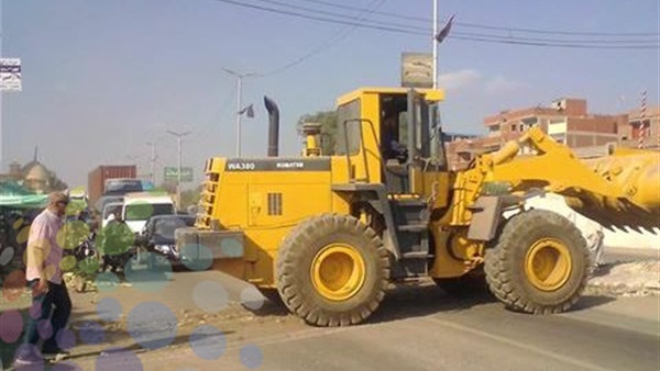 أصطدام سيارة بلودر